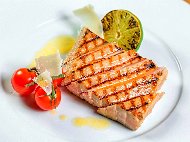 Рецепта Филе от маринована риба тон на скара
